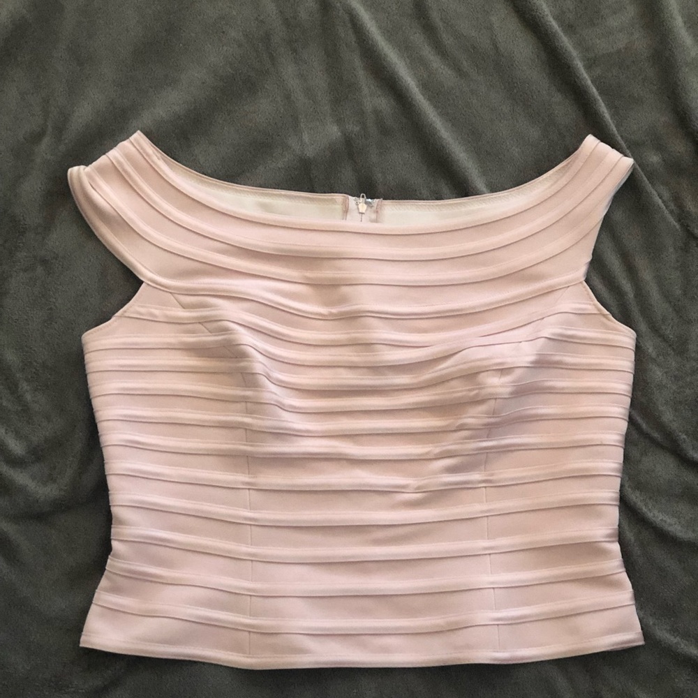 Pink crop top